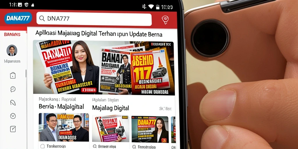 Tampilan antarmuka DANA777 yang modern dan intuitif.