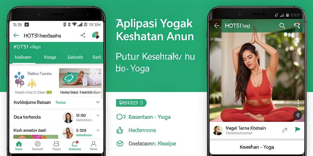 Tampilan antarmuka pengguna HOT51 yang menarik dan fungsional.