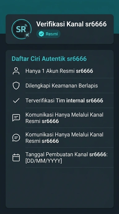 Kanal Resmi sr6666 untuk Pengguna Android Indonesia